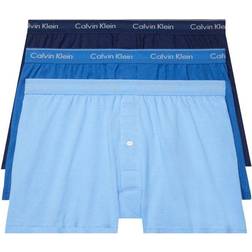 Calvin Klein Men's Cotton Classics Multi-Pack Knit Boxers