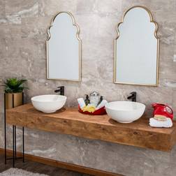 Palisade 23.2 11.1 Interlocking Vinyl Waterproof Wall/Backsplash Tiles for Kitchen or Bathroom Venetian Marble