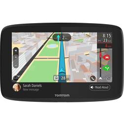 TomTom go 52 5-inch gps navigation device with wi-fi, real time traffic, free maps of north america, siri and google now compatibility, hands-free