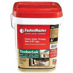FastenMaster TimberLOK Hex Wood Screw 6 Epoxy Steel 250 pk