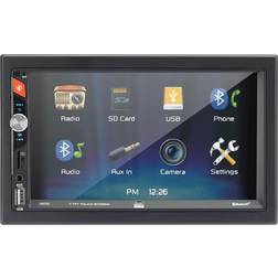 Dual DM720 7-Inch Double-DIN in-Dash Mechless Receiver with Bluetooth