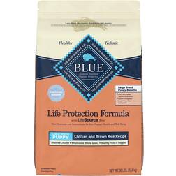 Blue Buffalo Life Protection Chicken & Brown Rice Large Breed Puppy Dog Food 13.6
