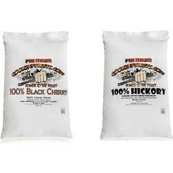 CookinPellets Black Cherry Wood Pellets and Premium Hickory Pellets, 40 Lb