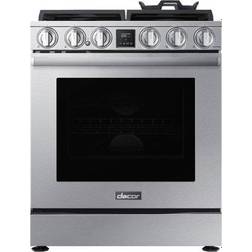 Dacor 30" Series Smart Pro Gas Range with 4 Pure Silver