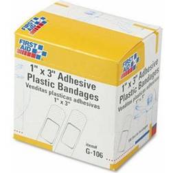 First Aid Only Plastic Adhesive Bandages 100/Box