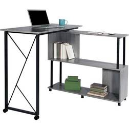 SAFCO Mood Rotating Worksurface Standing Desk 2pcs