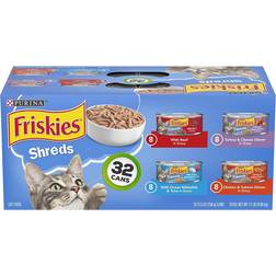 Friskies Gravy Wet Cat Food Variety Pack 32x156g