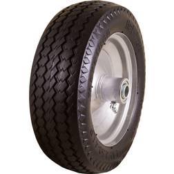 4.10/3.50-4" Hand Truck Utility Tire on Wheel, 2.25" Offset