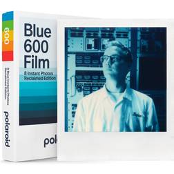 Polaroid Blue 600 Film Reclaimed Edition Experimental Film 8 Photos 6225