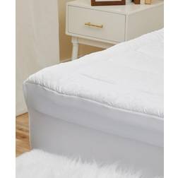 Allied Olson Waterproof Jacquard Scroll Queen Mattress Cover White