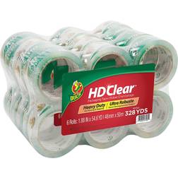 Duck HD Clear Heavy Duty Packaging Tape 24pcs