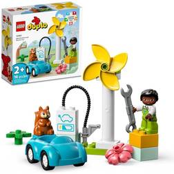 Lego Duplo Wind Tubine Electric Car