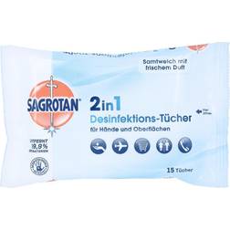 Sagrotan 2in1 Desinfektions-tücher 15 St