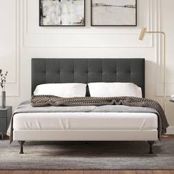 Buttonless Tufting Headboard