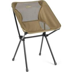Helinox Café Chair Collapsible Outdoor Dining Chair, Coyote Tan