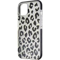 Defensive Hardshell Case for iPhone 13 City Leopard Black/Clear Pattern