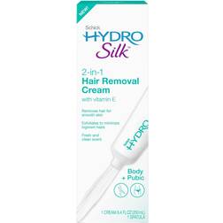 Schick Hydro 2-in-1 Hair Removal Cream Body Pubic