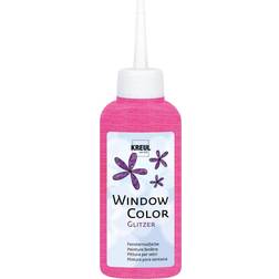 Kreul Window Color Glitzer-pink 80 ml