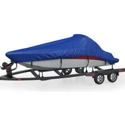 vidaXL Boat Cover Blue 530x279 cm Boat Canopy Storage Cover Waterproof UV Rays