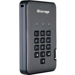 iStorage Diskashur Pro2 3 Tb Portable Rugged Hard Drive 2.5" External Taa Compliant