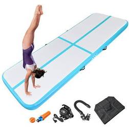 Yescom 5.9' Thick 10 Ft Air Mat Track Inflatable Tumbling Mat Gymnastics Training Fitness