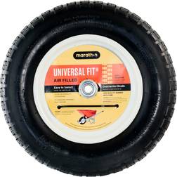 Marathon Universal Fit 8 in. D X 14.5 in. D 300 lb. cap. Centered Wheelbarrow Tire