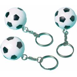 Amscan Set Fußball-Schlüsselanhänger
