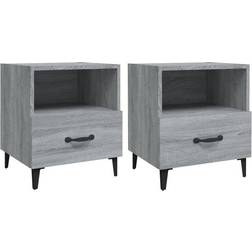 vidaXL Cabinets 2 Sonoma Nattbord