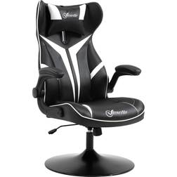 Vinsetto Gaming Stuhl ergonomisch schwarz/weiß