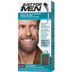 Just For Men Brush in Color Gel mittelbraun