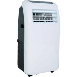 SereneLife 12,000 BTU White Portable Air Conditioner, Compact Home AC Cooling Unit with Built-in Dehumidifier and Fan Modes