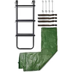 Plum 12 ft. Trampoline Accessory with Safety Ladder & Anchor Kit