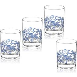 Spode Blue Italian Double Old Fashioned Whiskey Glass 4