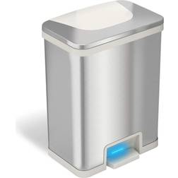 itouchless 13 Gallon Automatic Step Sensor Trash Can