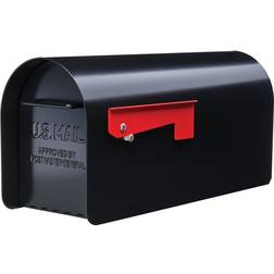 Architectural Mailboxes Gibraltar Ironside Large Post Mount Galvanized