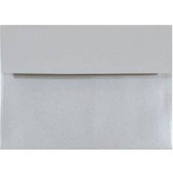 Jam Paper A7 Envelopes 5.25x7.25 Silver Metallic 25/Pack