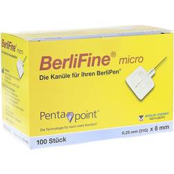 Berlin-Chemie AG BerliFine micro Pen-Nadeln, 8mm