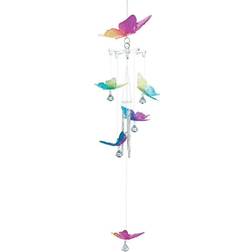 Zingz & Thingz Butterfly Wind Chimes Rainbow Butterfly