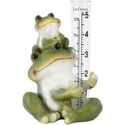 LA CROSSE TECHNOLOGY Polyresin Standing Frog 5 Gauge
