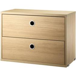 String Module with Drawers Wall Cabinet 22.8x16.5"