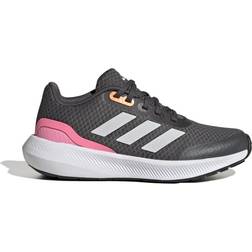 adidas Kid's Runfalcon 3 Lace - Grey Six/Crystal White/Beam Pink