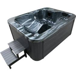 Home Deluxe Aufblasbarer Whirlpool »Black Marble«, Höhe: 85 2