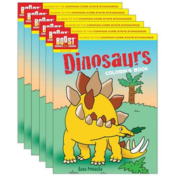 Boost Dinosaurs Coloring Pack of 6