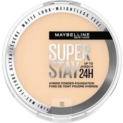 Maybelline 24HR Super Stay Hybrid Powder-Foundation #118