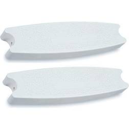 Swimline 2 Hydrotools 87901 Pool Molded Plastic Replacement Ladder Rung Steps 4 White