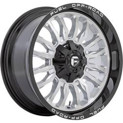 Fuel Off-Road D798 Arc Wheel, 22x10 with on 135/5.5 Bolt Milled Lip