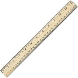 Westcott Wood Ruler Measuring 1/16 Scale Ruler