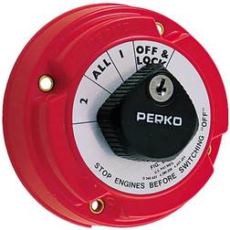 Perko 8502DP Medium Duty Battery Selector Switch w/Key Lock