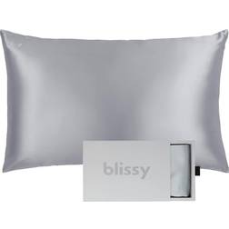 Blissy Pure Mulberry Pillow Case Silver