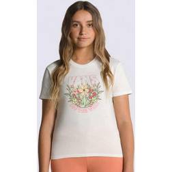 Vans Girls' Rock Floral T-Shirt Marshmallow